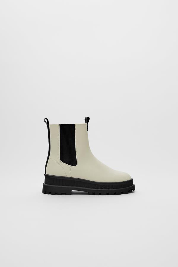 

Черевики Zara д5794 кремовий 33