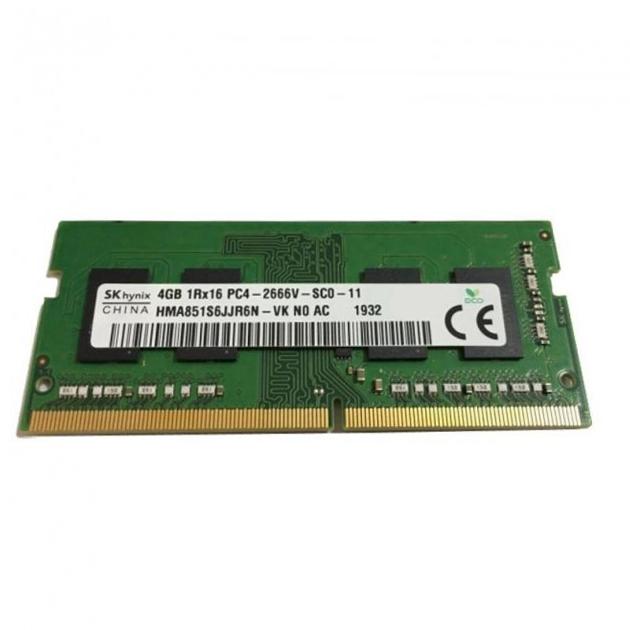 

Модуль памяти Hynix DDR4 4Gb 2666 MHz Sodimm (HMA851S6JJR6N-VK)