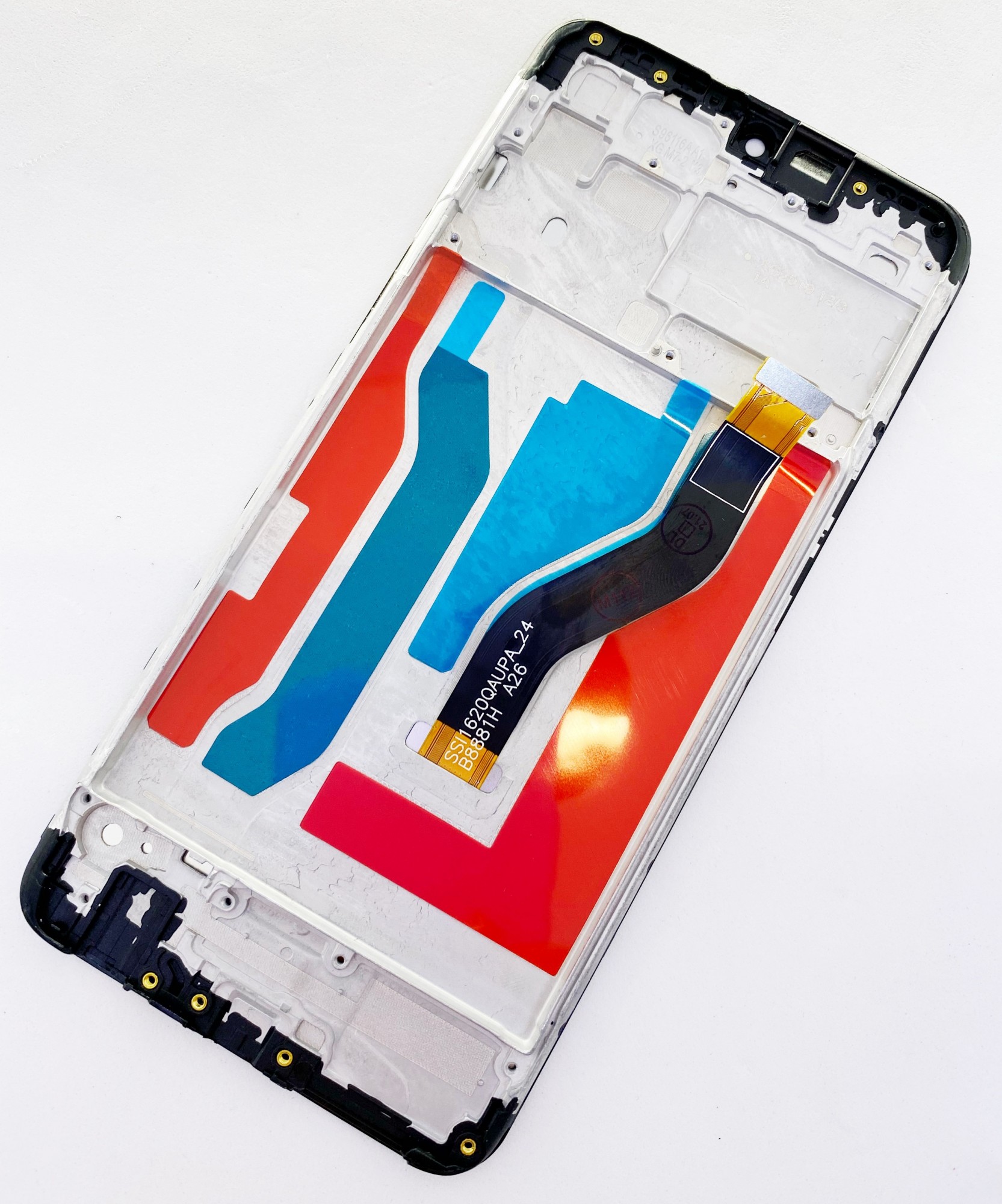 

Дисплей (экран) для Samsung A107F Galaxy A10s 2019 + тачскрин, черный, с передней панелью, переклеено стекло Original PRC