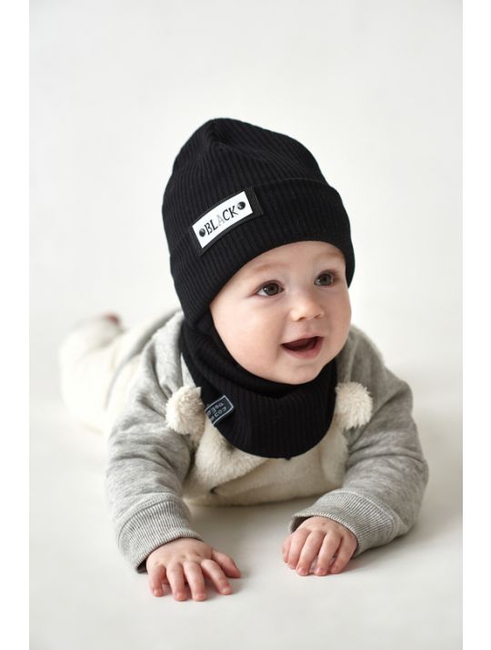 

Кларк набір (шапка+хомут) чорний Dembohouse 44 Чорний