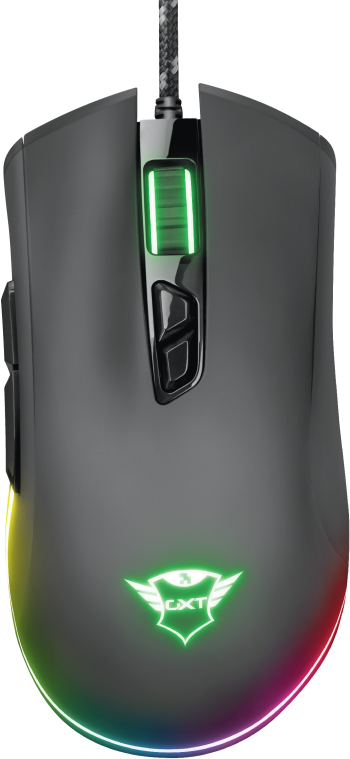 

Мышь Trust GXT 900 Qudos RGB Gaming USB Black (TR23400)