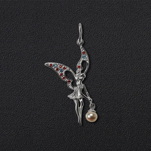 

3142 Серебряный подвес "Фея" 3142-3