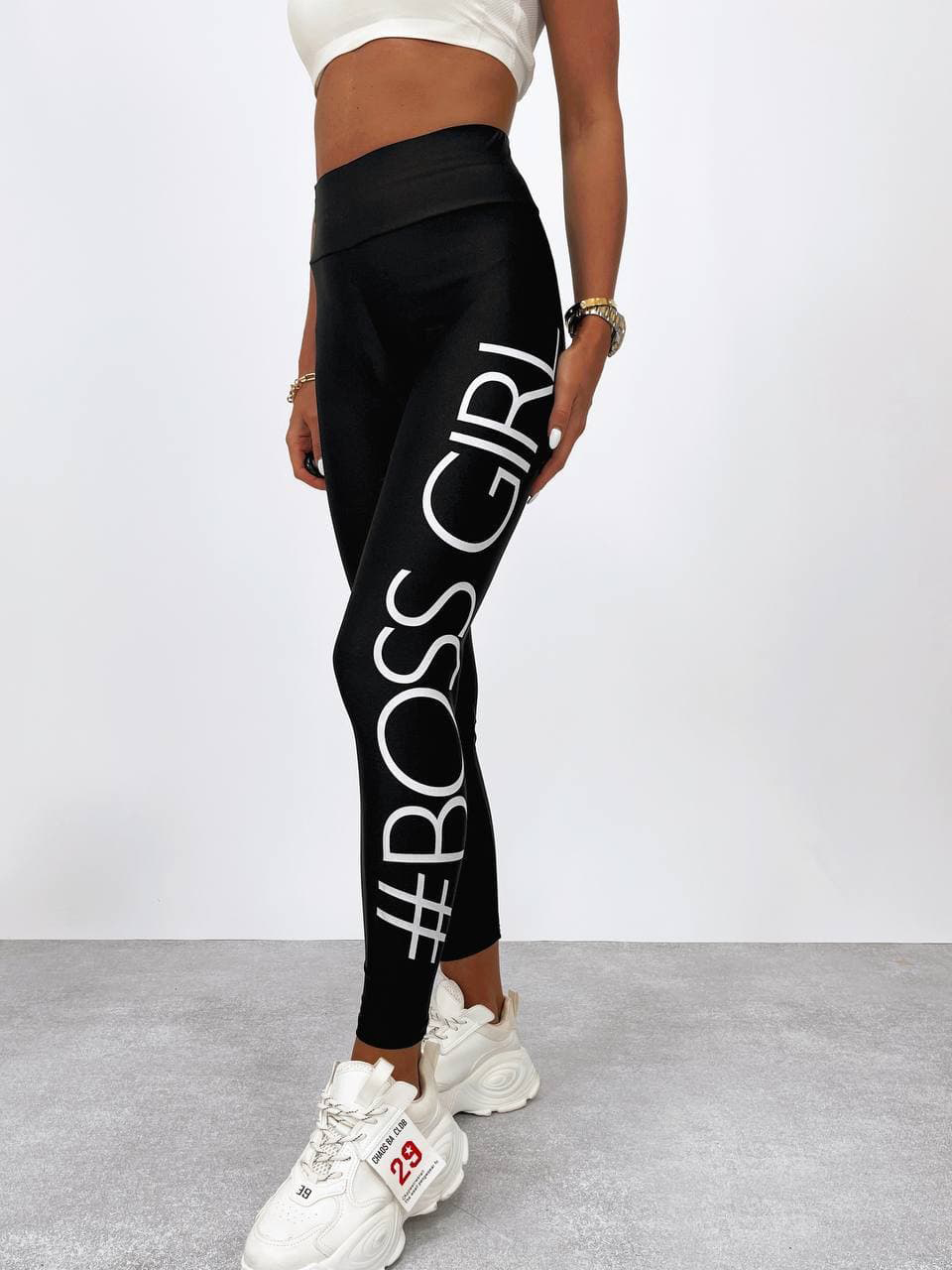

Спортивные леггинсы Miss Elegant 362 - Черные, Спортивные леггинсы Miss Elegant 362 44-48 Черные