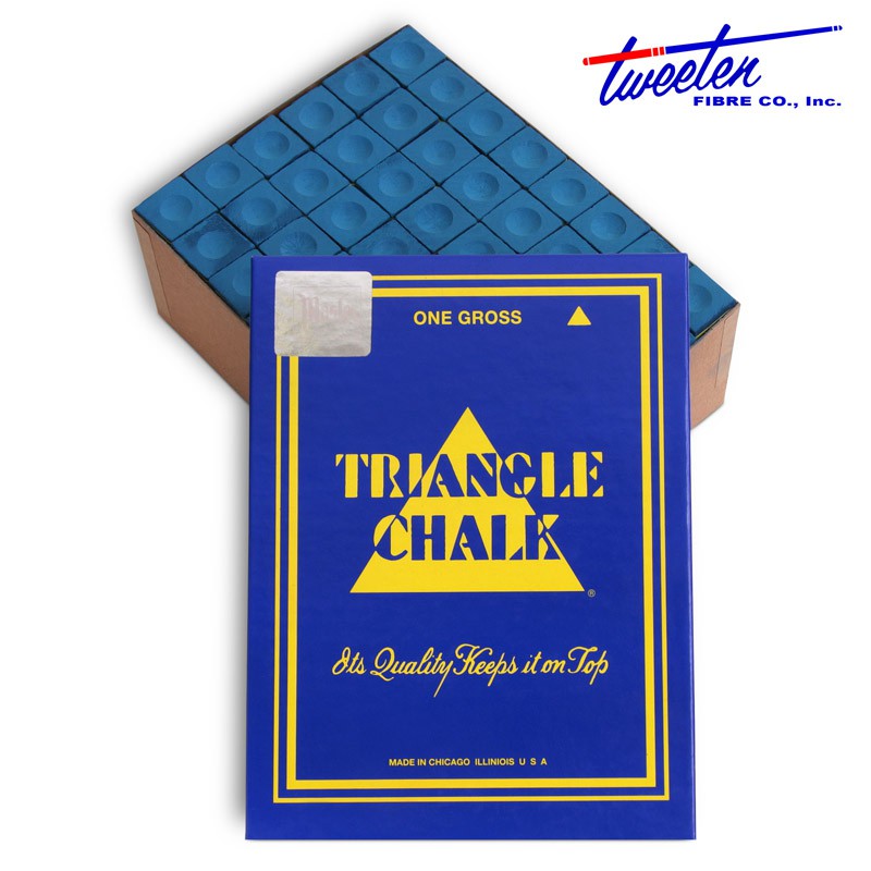 

Мел для бильярдного кия Triangle (синий) 144шт.