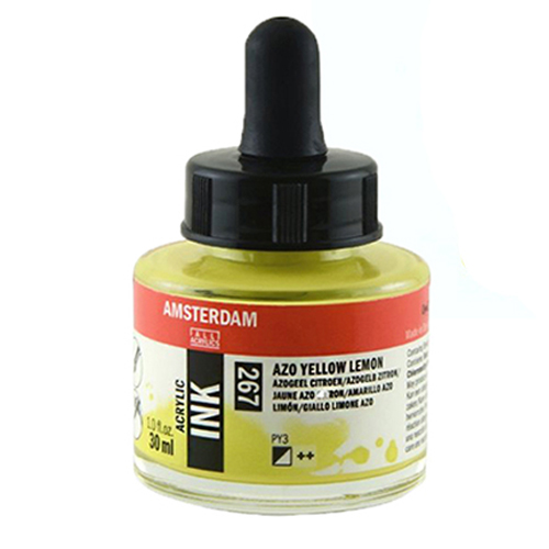 

Туш акрилова AMSTERDAM INK (267) Жовтий лимонний, 30мл, Royal Talens (17202670)