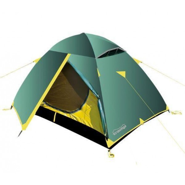 

Палатка двухместная Tramp Scout TRT-055 для кемпинга 2v2 250*220*120 см (9345MZ)