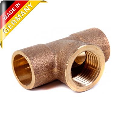 

Тройник бронзовый SANHA 35x1/2" внутр. резьба