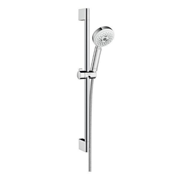 

Душевой гарнитур Hansgrohe Crometta 100 Multi 3jet, штанга 650 мм