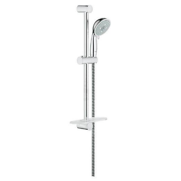 

Душевой гарнитур Grohe Tempesta New Rustic 100 4jet 9.5 л/мин., с мыльницей