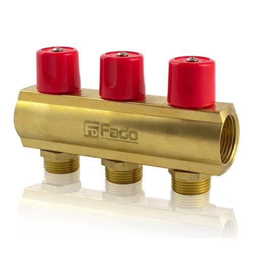 

Балка коллекторная FADO 1"x3/4" 2 выхода