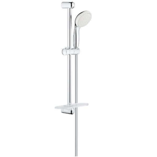 

Душевой гарнитур Grohe Tempesta New 100 2jet диск белый, с мыльницей