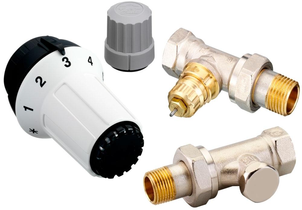 

Комплект подключения к радиатору Danfoss RAS-C+RA-NF+RLV-S 1/2" прямой