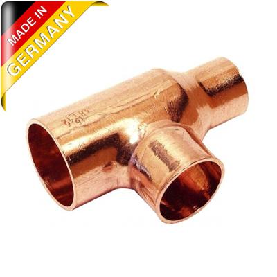 

Тройник медный редукционный SANHA 35x28x35