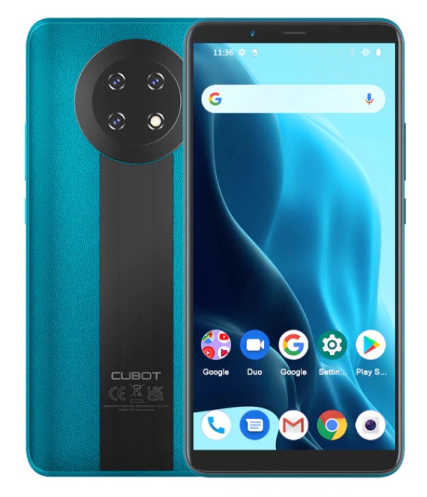 

Cubot Note 9 3/32 Gb green, 5.99", SC9863A, 3G, 4G