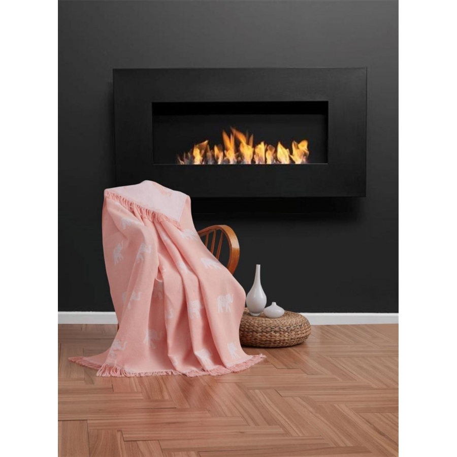 

Плед Eponj Home Buldan Keten Fil pudra 170Х220 см турция, хлопок