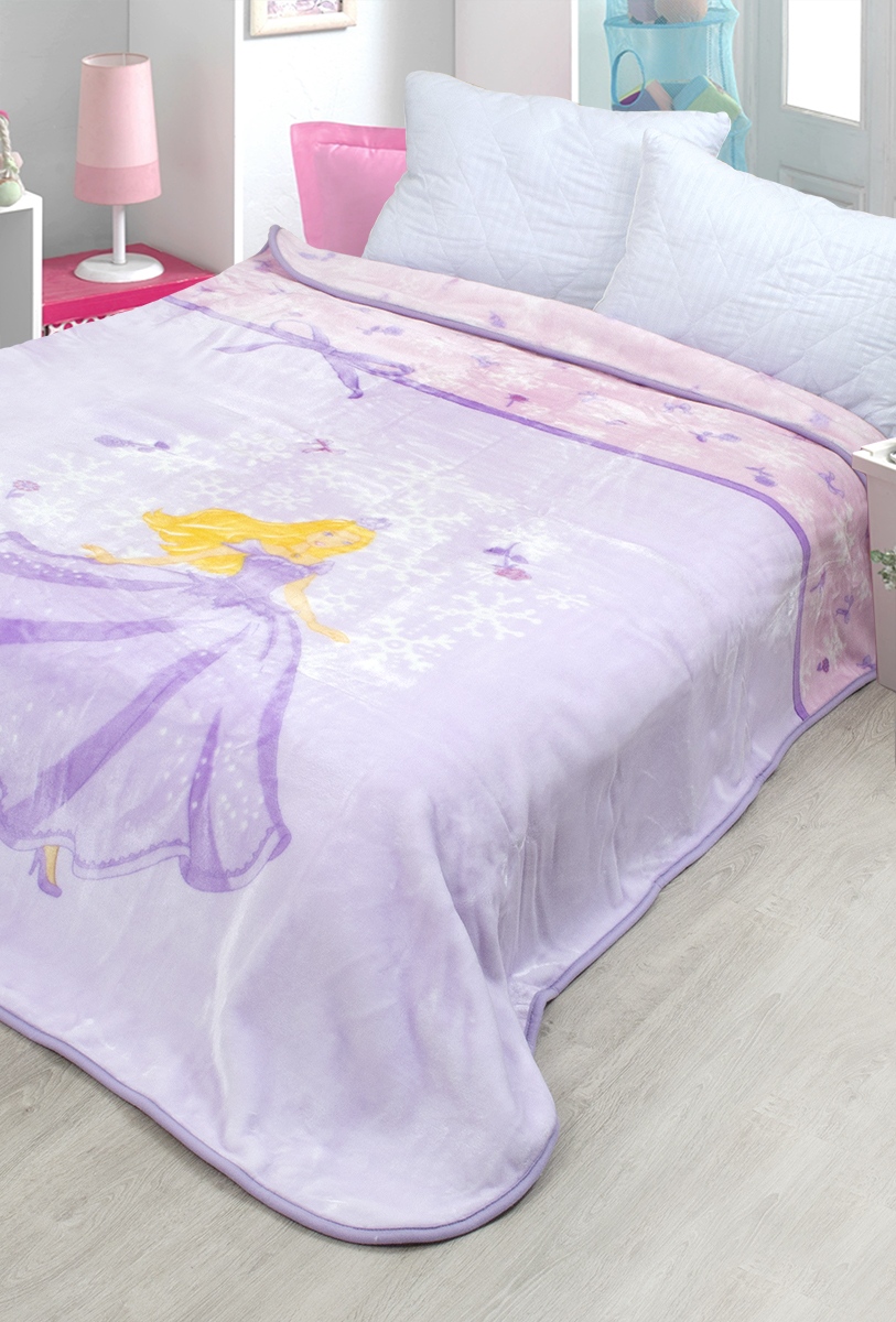 

Плед Karaca Home Selkie Lila 160х220 см турция, полиэстер