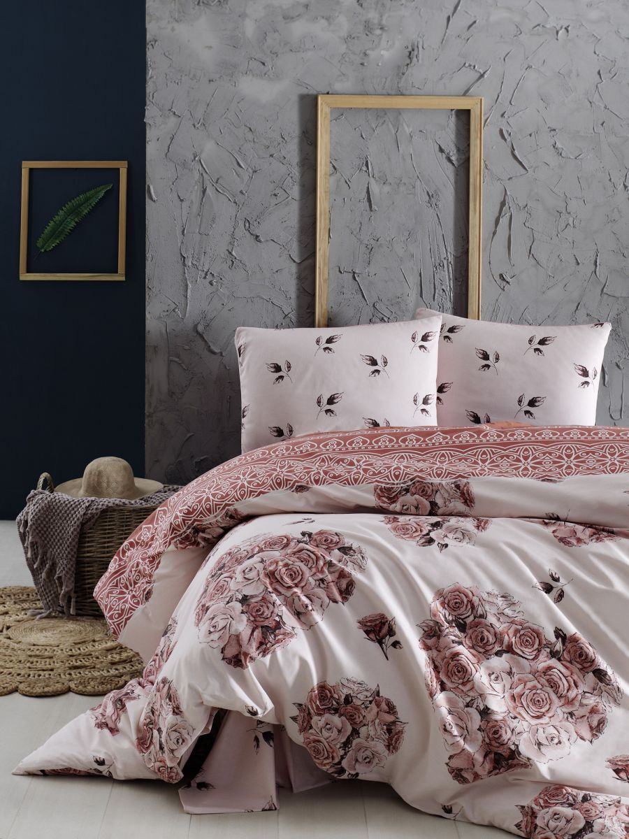 

Постельное белье LightHouse ASH ROSES Евро турция, бязь