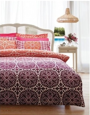 

Плед Karaca Home Berry Bordo 220х240 см турция, полиэстер