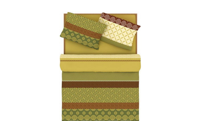 

Постельное белье HomeLine Ханой Семейный украина, бязь