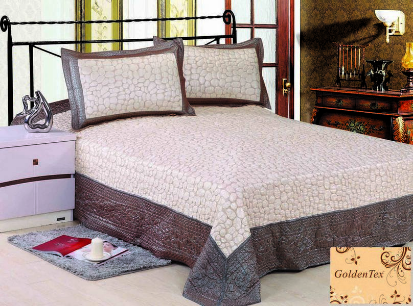 

Покрывало GoldenTex 3435-1 180х220 см китай, микрофибра