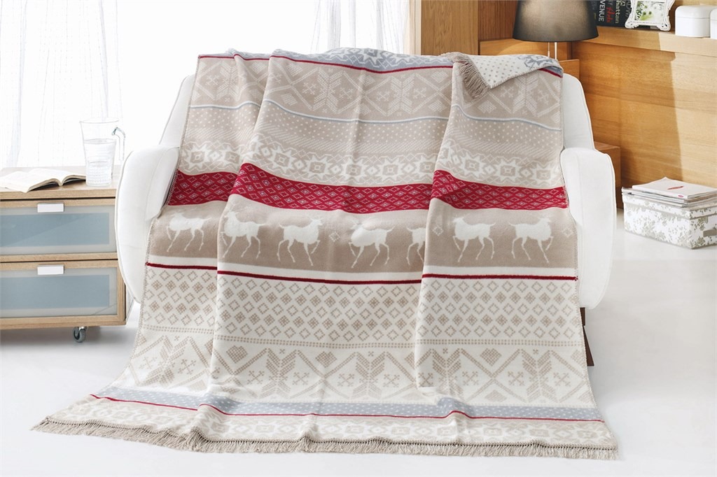 

Плед Cotton Box Diva Carmeliya 180х220 см турция, хлопок + акрил