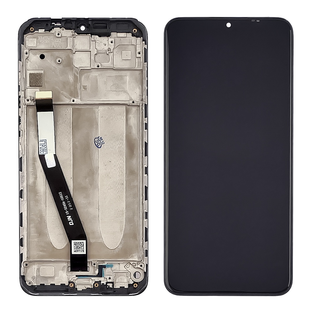 

Дисплей для Xiaomi Redmi 9 с чёрным тачскрином и корпусной рамкой