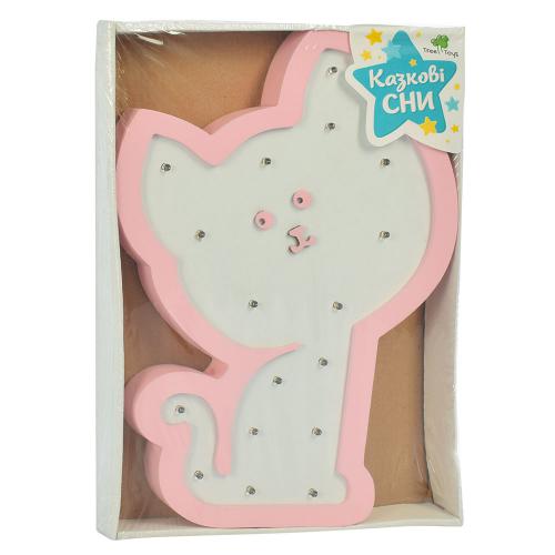 

Детский прикроватный ночник Tree toys в виде кота MD 2073-1