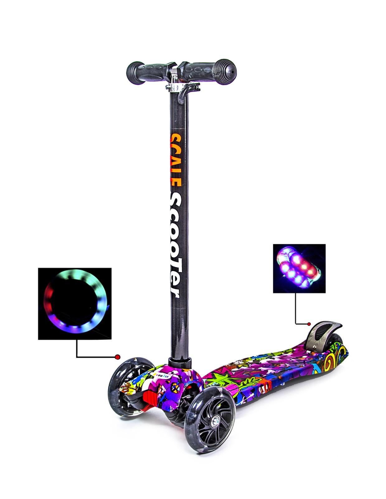 

Самокат Scooter Maxi Hip Hop Светящиеся колёса (SD 817671059)