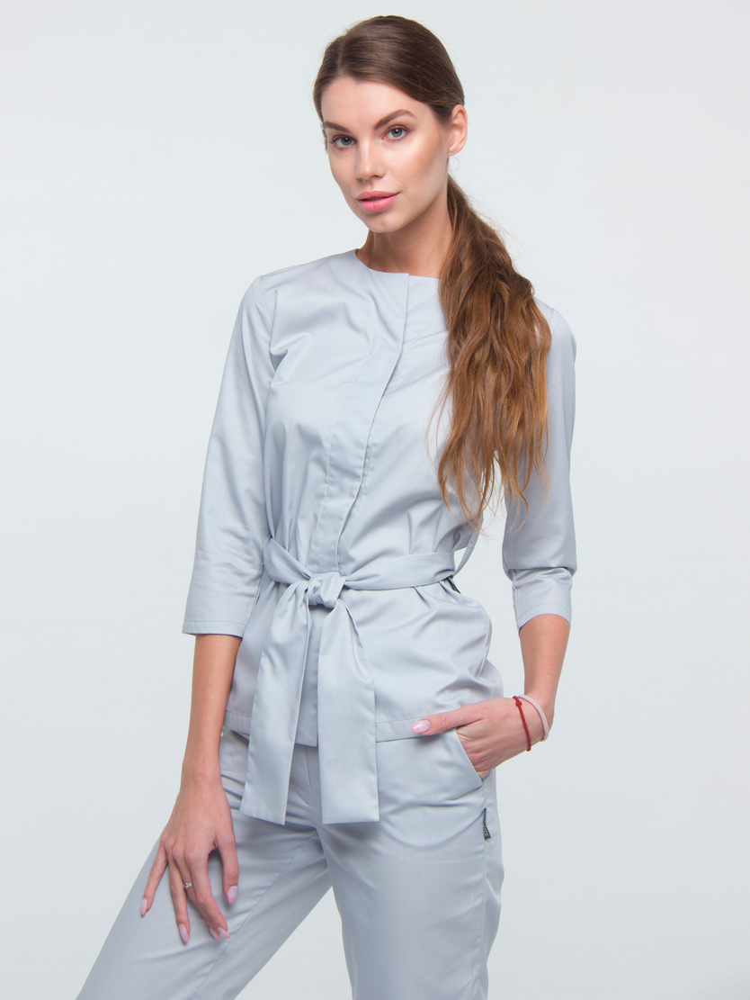 

Медицинский костюм In White 3291  Светло-серый, Медицинский костюм In White 3291 46 Светло-серый