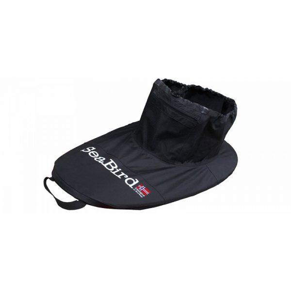 

Нейлоновая брызгозащитная юбка фартук для каяка Nylon Sprayskirt Ranchero black 120x50cm черная