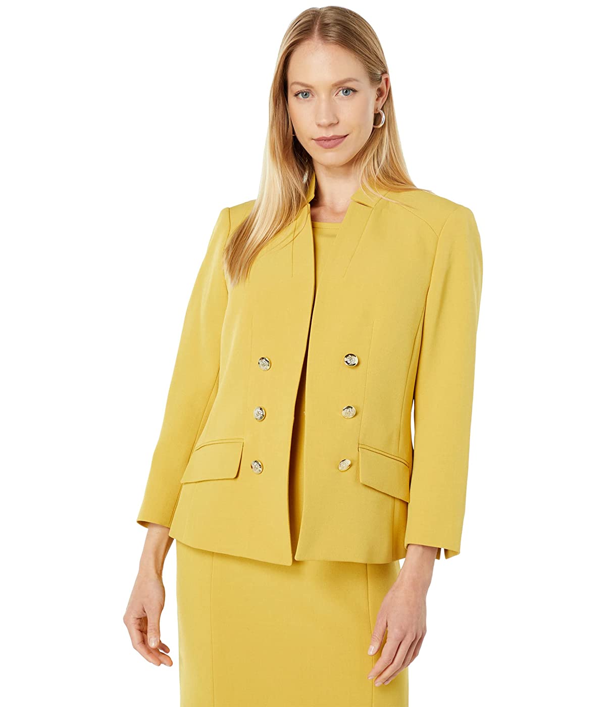 

Костюм Le Suit Crepe Six-Button & Sheath Dress Sunset Yellow, XL (50)