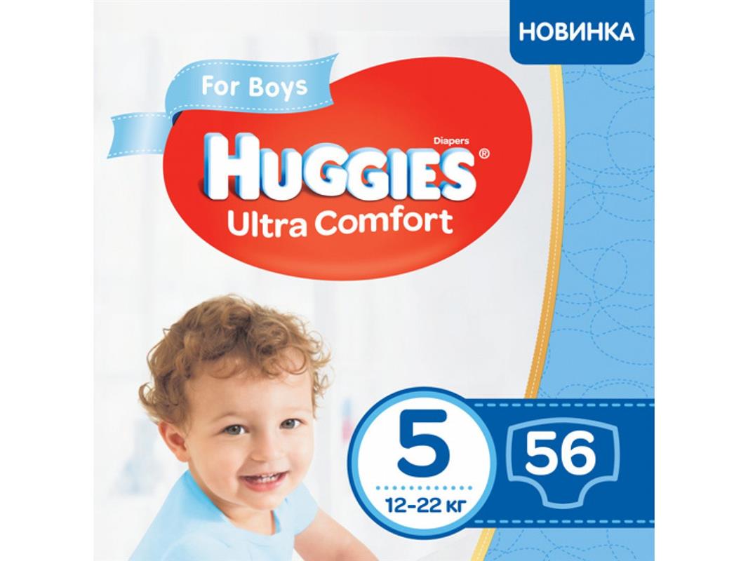 

Підгузники дитячі Huggies 312760 Ultra Comfort 5 12-22кг BOY (bc-345257)