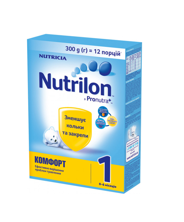 

Сухая молочная смесь Nutrilon 300260 Комфорт №1 (bc-345184)