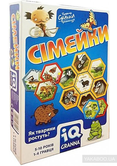 

Игра настольная Granna 81503 IQ Семейки (bc-337670)