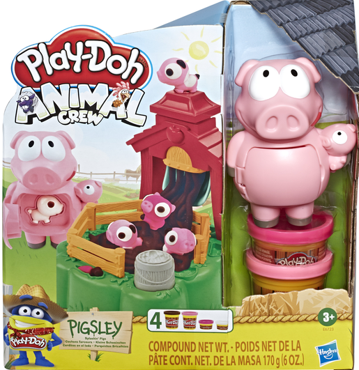 

Игровой набор Hasbro Play-Doh Озорные поросята (E6723)