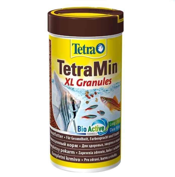 

Корм Tetra Min XL Granules для аквариумных рыб в гранулах 250 мл