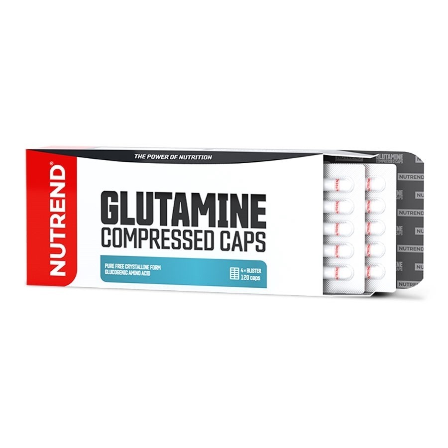 

Аминокислота Nutrend Glutamine Compressed Caps 1400 мг (120 капсул)