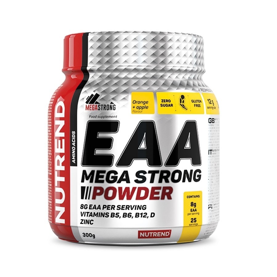 

Аминокислоты Nutrend EAA Mega Strong Powder Апельсин - Яблоко (300 г)