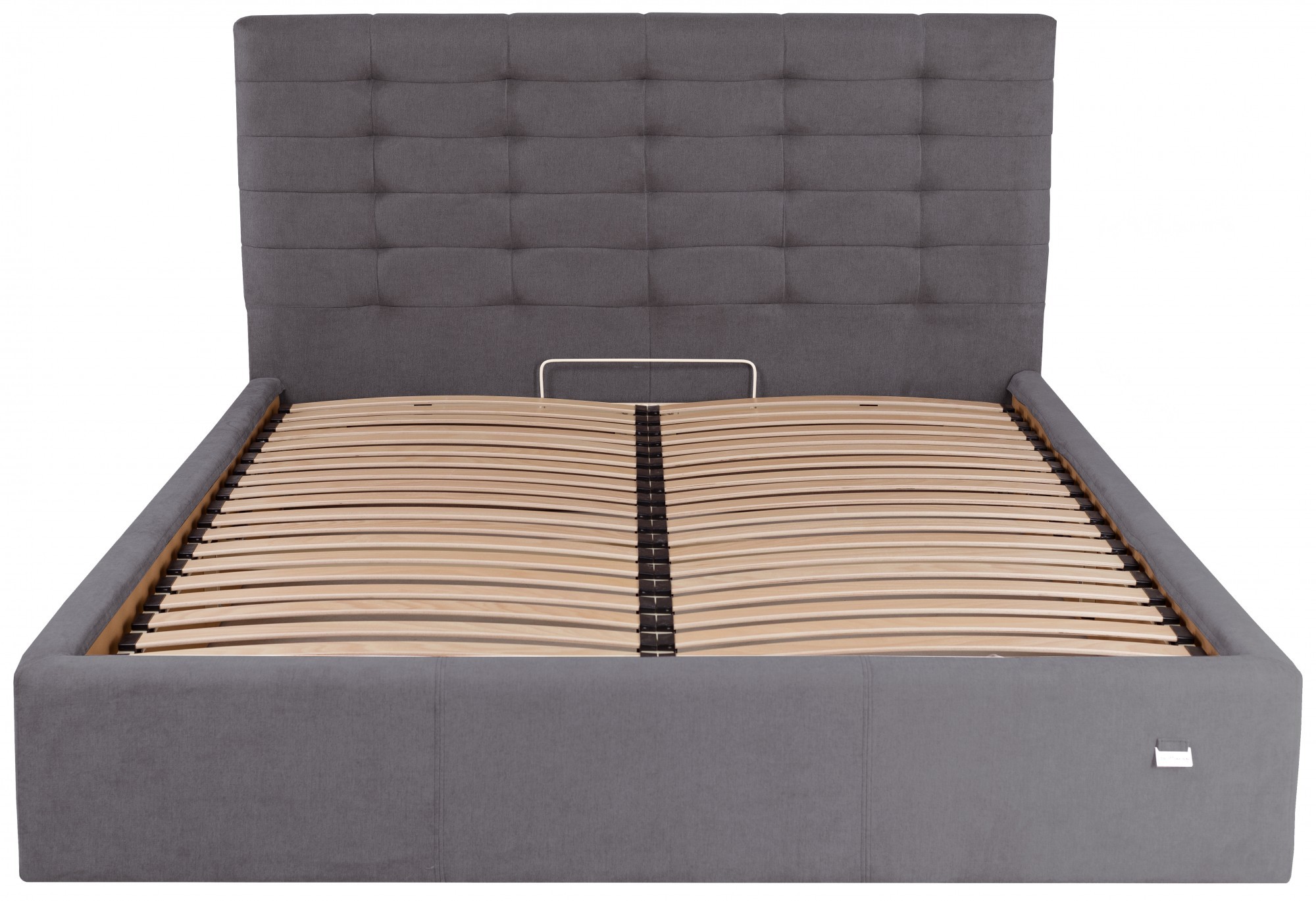

Кровать Двуспальная Erika VIP 180 х 200 см Мисти Dark Grey С дополнительной металлической цельносварной рамой Темно-серая