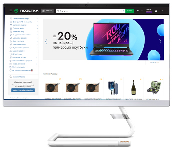 

Моноблок Lenovo IdeaCentre AIO 3 22IIL5 (F0FQ005HUA) Foggy White