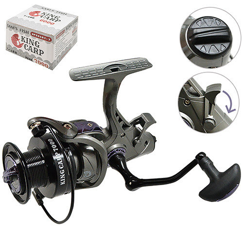 

Массивная карповая Катушка "King carp" 7000 7+1bb Sams Fish SF24157-7