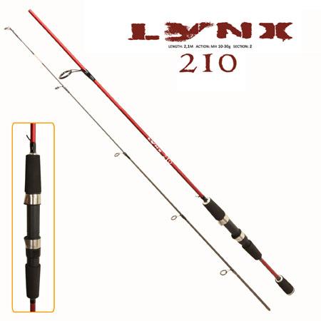 

Спиннинг штекерный "Lynx" 2.1м 10-30г 2к FF23631