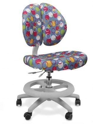 

Эргономическое детское кресло Mealux Duo Kid обивка синяя с шариками Y-616 B