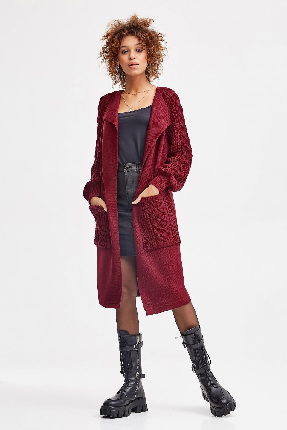 

Fashions • Кардиган женский вязаный Жанна Fashions - марсала (4248-гу, Fashions • Кардиган женский вязаный Жанна Fashions 44-50 марсала (4248-гу)