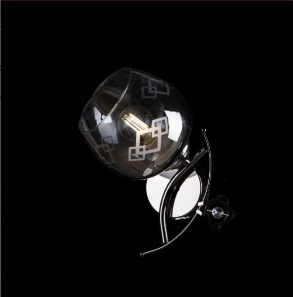 

Бра с плафонами Ray B27045/1W (ZBK+SMK) (LI222573)