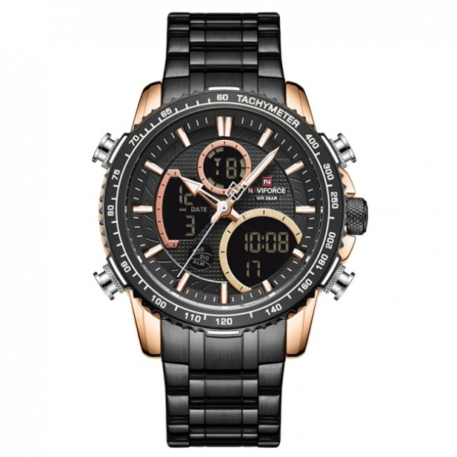 

Мужские часы Naviforce Fire 9182 Black
