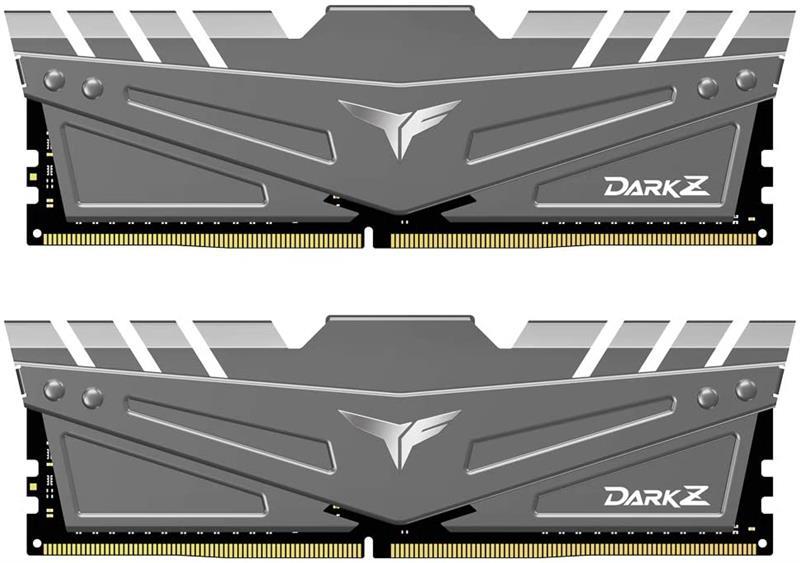 

DDR4 2x8GB/3600 Team T-Force Dark Z Gray (TDZGD416G3600HC18JDC01)