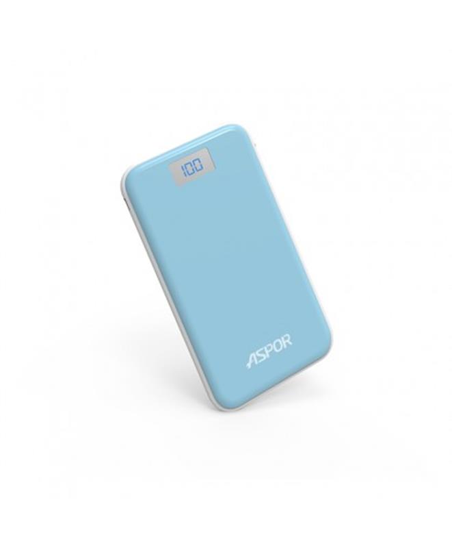

Универсальная мобильная батарея Aspor A386 12000mAh Blue