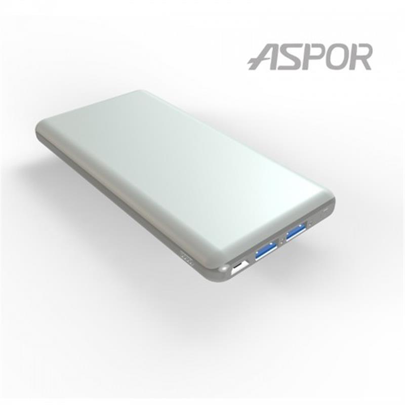 

Универсальная мобильная батарея Aspor A325 5000mAh White