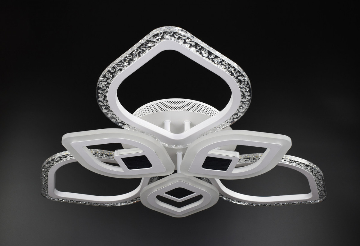 

Люстра Sunnysky потолочная Led с пультом Белый 11х60х60 см YR-A2721/3+3Q-3D-wh-YV